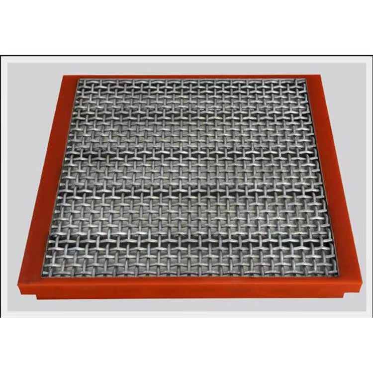 烏蘭察布包邊交錯(cuò)沖孔篩板-聚氨酯骨架沖壓篩板廠家