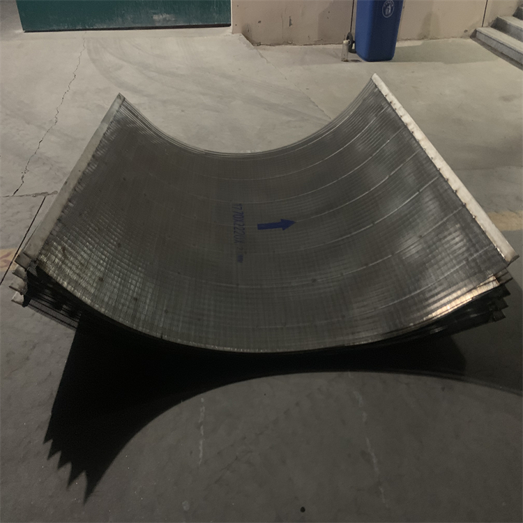 德州不銹鋼脫水不銹鋼-包角弧形篩價(jià)格
