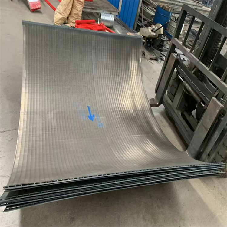 德州不銹鋼脫水不銹鋼-包角弧形篩價(jià)格