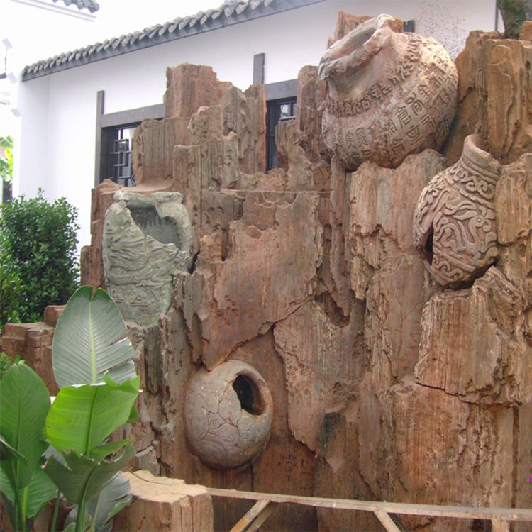 班戈塑石假山設(shè)計(jì)送貨上門水泥假山設(shè)計(jì)