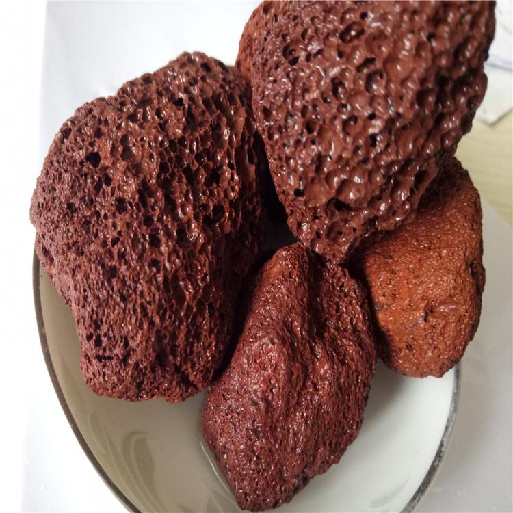 張家界人工濕地用火山巖盆栽鋪面陶粒飼料級沸石哪里有賣