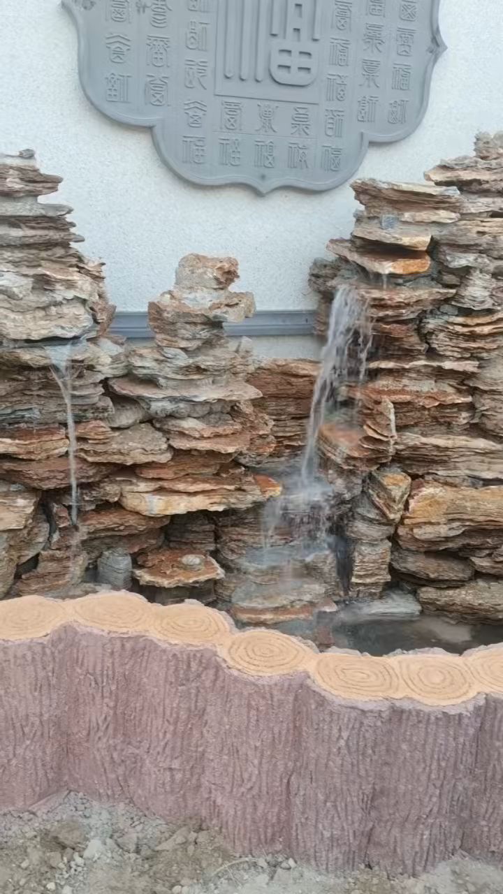 內(nèi)蒙古阿拉善盟太湖石假山 學(xué)校假山制作