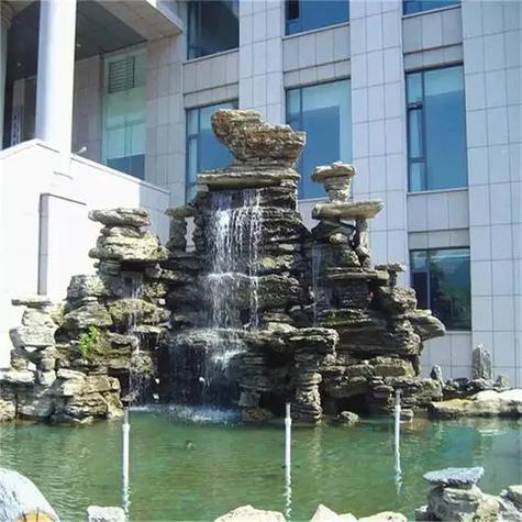 黑龍江齊齊哈爾上水石假山 小區(qū)假山制作